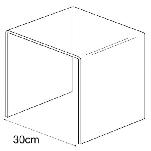 30 Cm Üç Taraflı Stant - Görsel 2