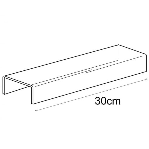 5Cm Yandan Yükseltici (Şeffaf) - Görsel 2