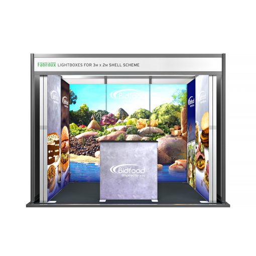 LED Lightbox Sergi Standı