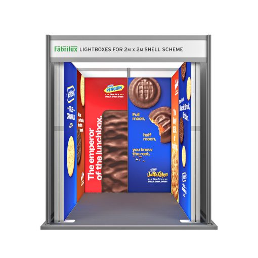 LED Ledbox Fuar Standı U-Şekilli