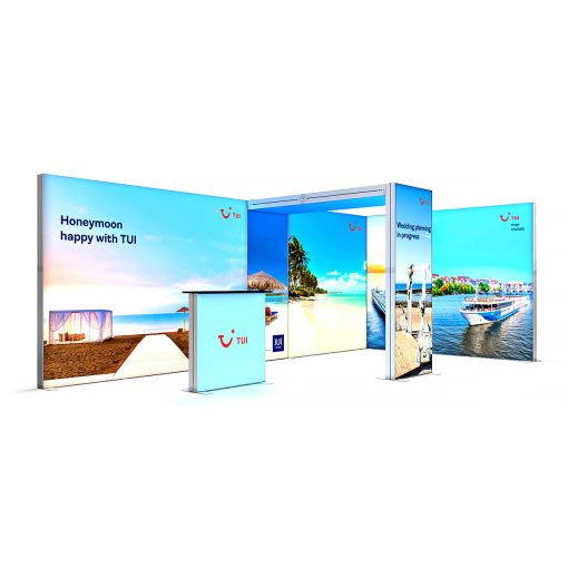 Sergi Standı LED Ledbox Tavan Kemeri 6x3