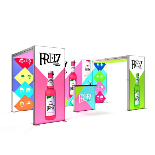 Sergi Standı LED Ledbox 5x3