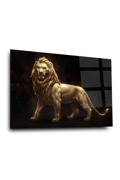 Aslan Cam Tablo