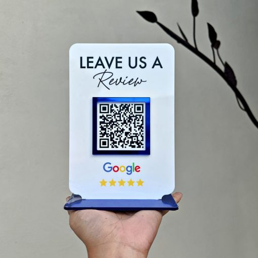 QR Kodlu İşletme Yorum & Sosyal Medya Tabelası | Kuaför, Güzellik ve Salonlar İçin