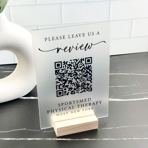 Kişiselleştirilmiş İşletme Yorum Bırak Tabelası, QR Kodlu Google Yorum Tabelası - Görsel 3