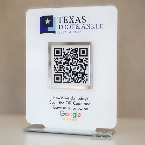 Google Yorum QR Kod Tabelası | Küçük İşletmeler İçin Özel Yorum Standı - Görsel 5